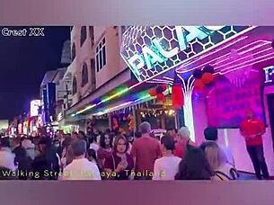 Pattaya walking street halloween 2024 features adult entertainment thailand nightlife gogo bars private dances sexy costumes