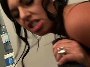 KERRY LOUISE BENDS OVER BOSS'S DESK FOR HARD FUCK