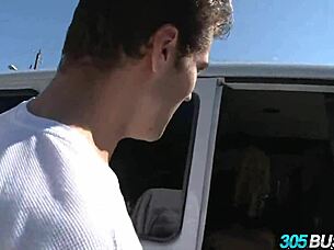 French Babe Julie J 21 Humiliated With Outdoor Blowjob as Slut