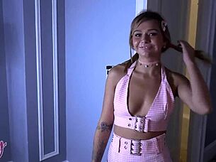 Stepdad Seth Brogan cums inside stepdaughter Mia Kay