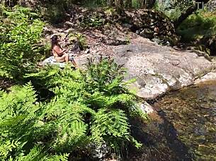 Young Mom Taken by Surprise in Public!