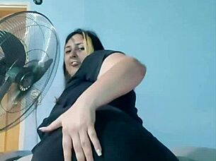 Bbw Teases You With Tight Shorts