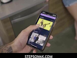 Nasty Blonde Stepmom Joslyn Jane Needs Big Cock!