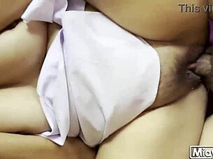 Thai student fucked in uniform