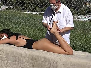 dr grey give massage