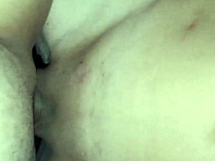 Morning passionate sex ends with huge squirt for cute teen