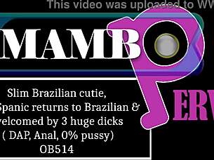 slim brazilian cutie gih spanic returns to brazilian dap anal cum firing squad cumshot bbc 3on1 ob514