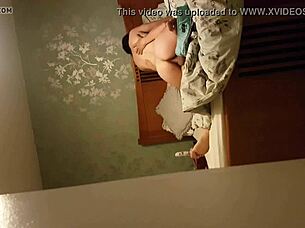 British Girlfriend In Hidden Homemade Scene