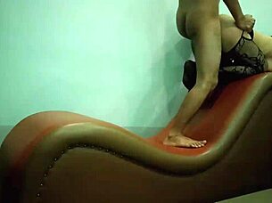 myanmar wife cheats in doggystyle on sofa