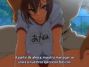 Watch this teacher assistant's gangbang adventure