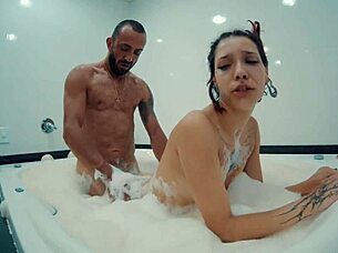Hot Fuck In Motel Bathtub