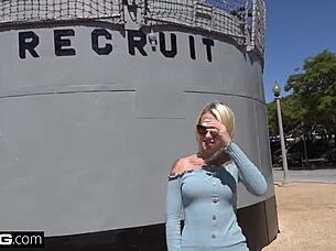 Layla Love Feels Thrilled Flashing Pussy On Hike Before Intense Fuck