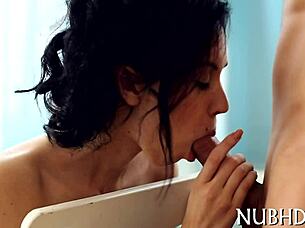 biggest one-eyed monster rams tiny 18+ snatch hardcore blowjob rough sucking sex ball licking fucking