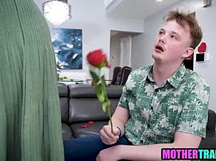 Valentine’s Day Stepmom and Stepson Foursome Taboo Bang