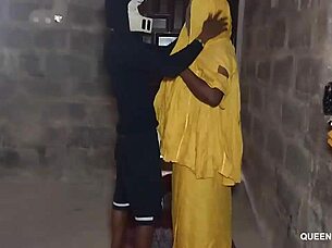 Lagos Landlady Gets Fucked Hard On Her Farm