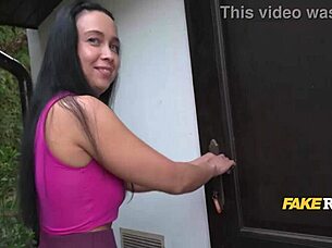 CZECH SECRETARY RELUCTANTLY AGREES FOR STREET SEX!