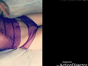 hot teen having fun with solo activities