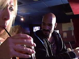 Morgan Ray and Raven Black instigate interracial action in cowgirl and deepthroat