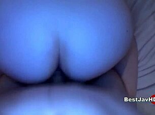 Mina Sasaki Is So Eager To Suck Her Lover's Cock At The Hotel! 😍