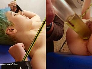 Bubbles the enema bunny part 1 preview with european bondage british bound