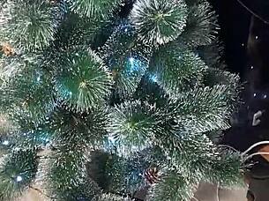 step sister showed me her christmas costume and gave me her holes as a gift?