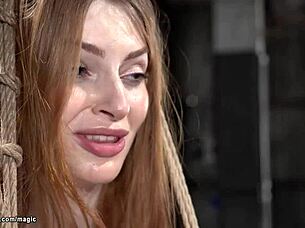 Pale Slave Whipped and Ass Fucked!