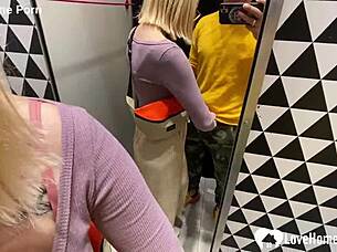 Suck my cock in the booth, babe