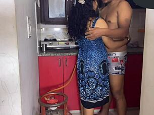 Neighbor cooks my pussy passionately