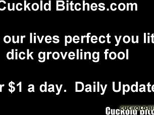 I want to show you what a real man's cock looks like when he fucks