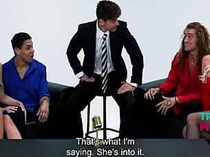 Stepmoms Swap Stepsons In Gangbang Fuck!