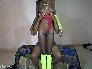 My girl is a baddie with an amazing drak skin body