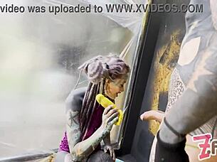 Alt Dominatrix Pegging Tattooed Worker In Anal Fuck With Dripping Dick Cumshot Female Domination