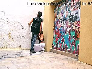 I Had Wild Sex On Barcelona Streets Publicly!