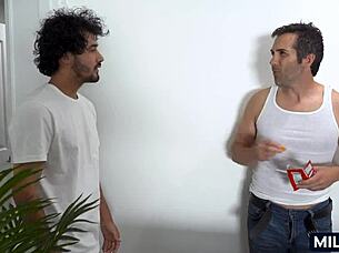 A woman gets bored in her house and gets up to all sorts of naughty things