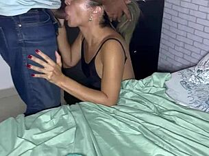 belinha gifts pussy to guy, gets two cumshots inside