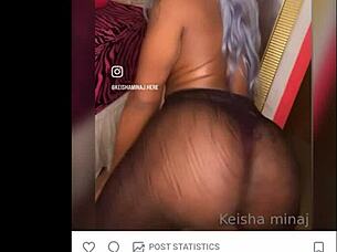 ebony stepsister sucks 11 inches bbc from stepcousin raw