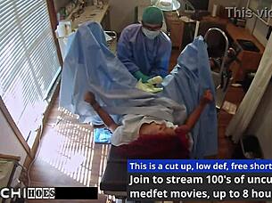 freshman daisy ducati gets hitachi orgasm from doctor.