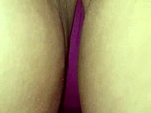 i'm showing you a closeup rear view of the massage with panties