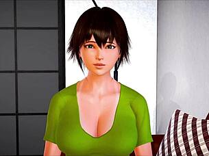 Family Game Night Turns Erotic With Big Tits And Ass On Display