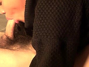 Extreme Deepthroat Gagging On Hairy Veiny Cock!