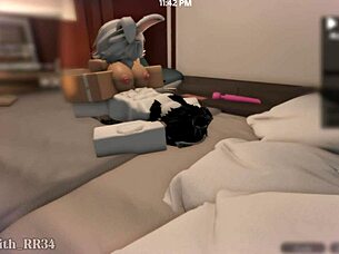 teasing snow bunny before intimate sex part 1