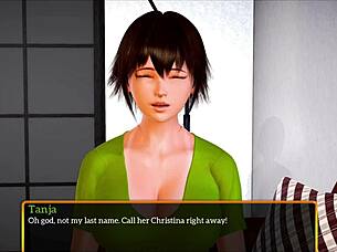 Family Game Night Turns Erotic With Big Tits And Ass On Display