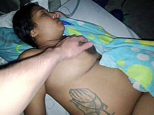 romantic encounter with pregnant brunette keilimar mexicana