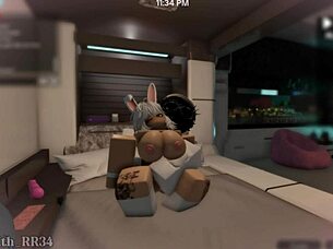 teasing snow bunny before intimate sex part 1