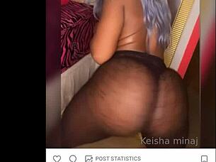 ebony stepsister sucks 11 inches bbc from stepcousin raw