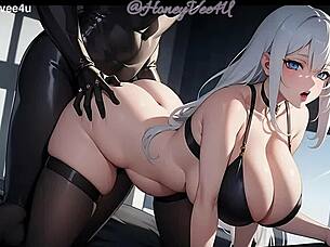 Honeyvee Shorts Feature Vee in Quiet Anime Scenes