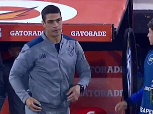 argentinian couple in intimate home moment