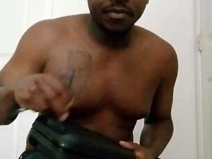 finding time to shave and masturbate privately