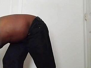 finding time to shave and masturbate privately