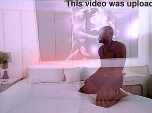 massage started with intense squirting action